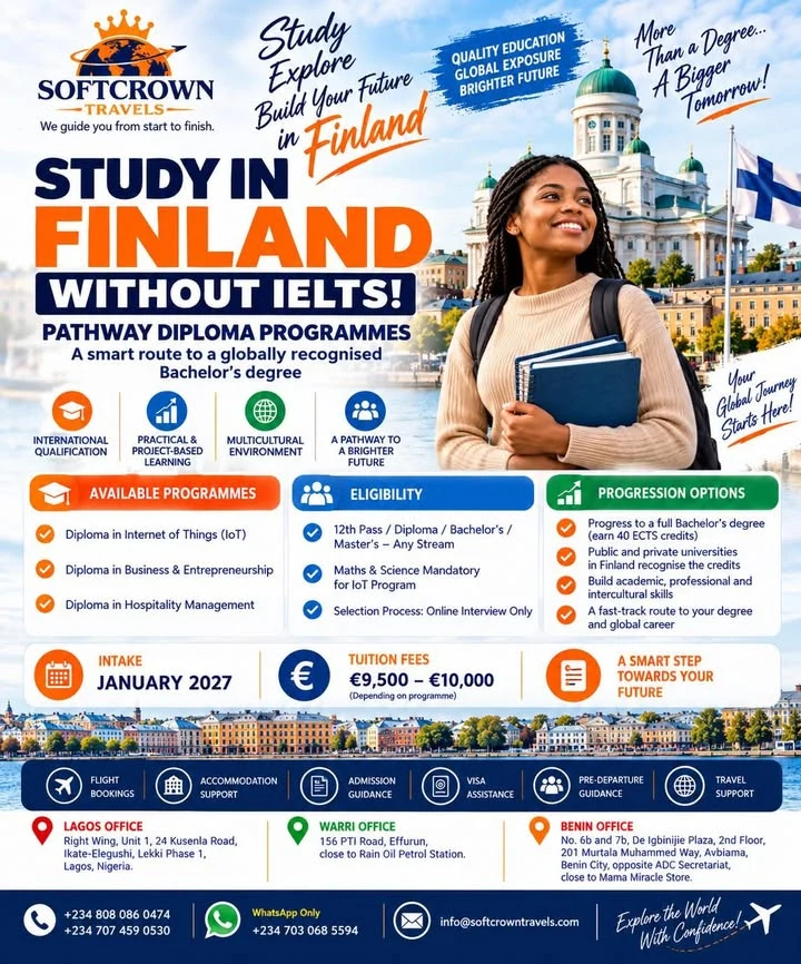 Softcrown Travels Finland study campaign
